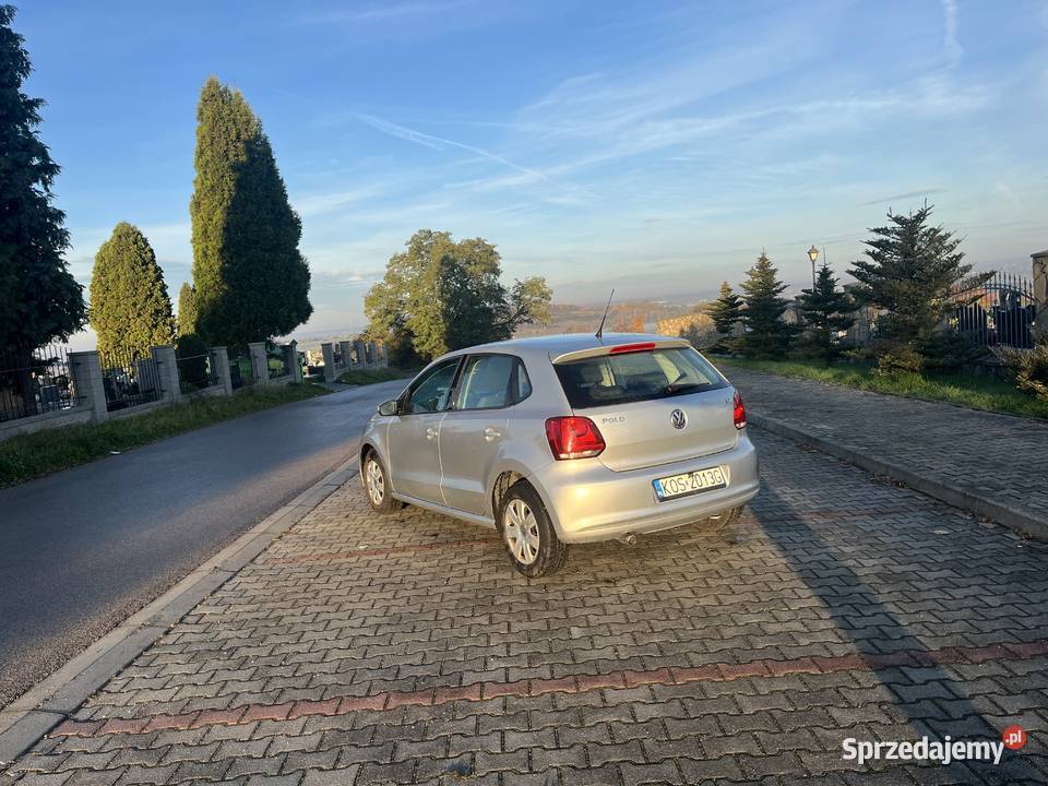 Volkswagen Polo 6R 14 MPI 86 2009 r elektryczne lusterka małopolskie Chełmek