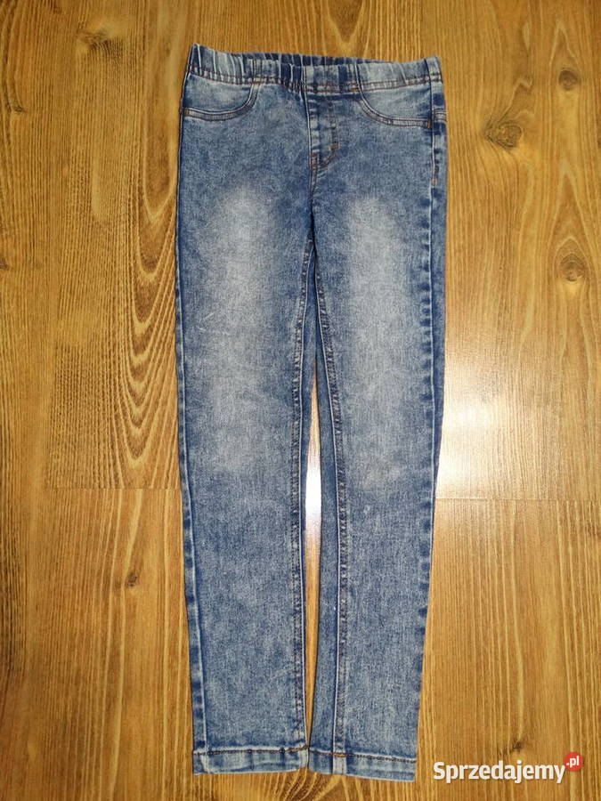 Spodnie dziewczęce jeans slim r128 7 lat+ Legnica