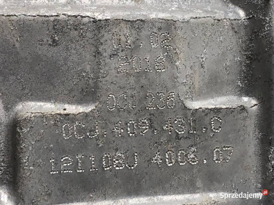 REDUKTOR SKRZYNI BIEGÓW AUDI Q5 FY 0CJ409431C 20