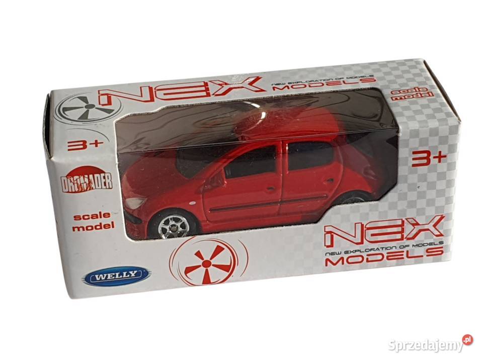 Zabawka model samochodu metalowy Peugeot 206 Cieszyn sprzedam