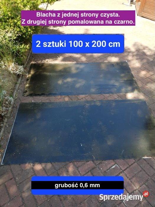 Arkusze blach 13 sztuk czyste kolorowe 06 mm łódzkie Piotrków Trybunalski