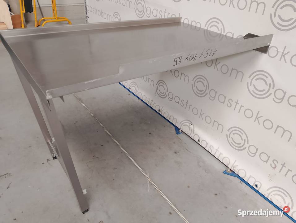 Stół wyładowczy do zmywarki kapturowej 115x70x85 Wrocław