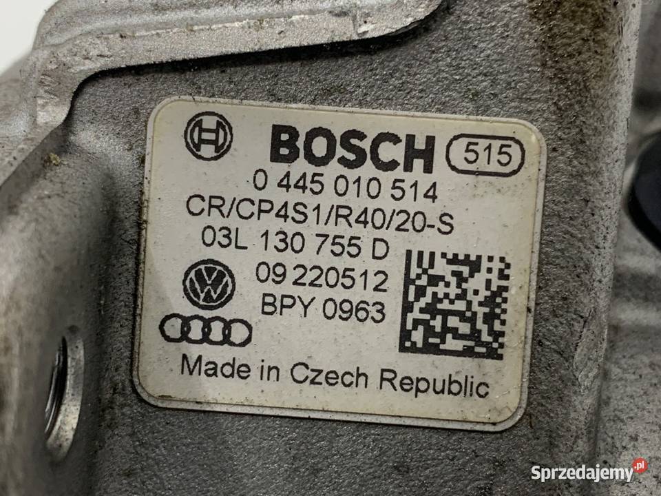 POMPA WTRYSKOWA VW CC B7 03L130755D 20 140 1116 Pompy wtryskowe