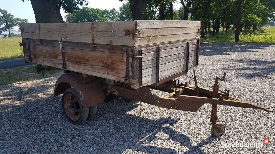 Wywrotka 1osiowa Przyczepy rolnicze sprzedam