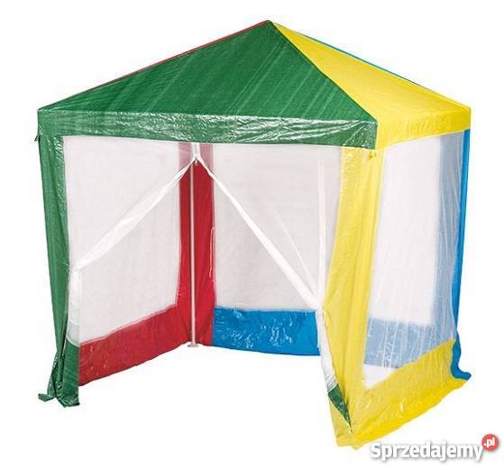 Dyzio namiot pawilon DOMEK DZIECI z moskitierą