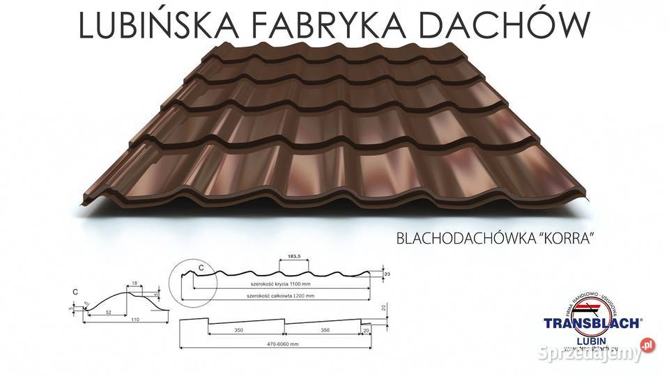 Blachodachówka Korra I gat Producent Materiały budowlane Opole sprzedam