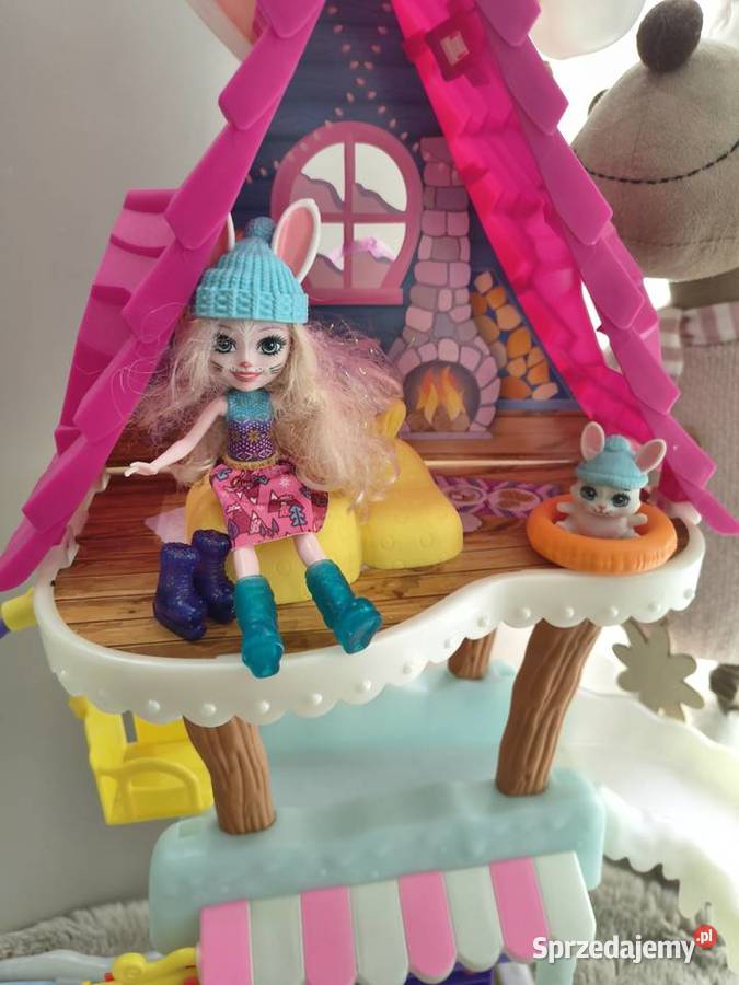 Duży domek enchantimals z akcesoriami Pułtusk