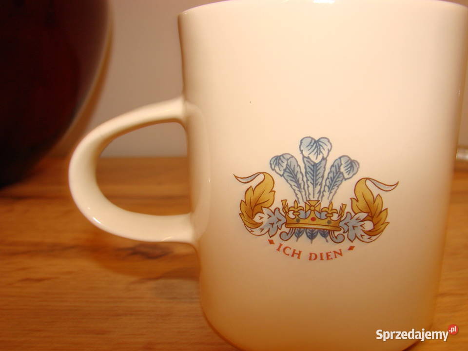 Karol i Diana 1981r porcelanowy kubek Pruszcz Gdański