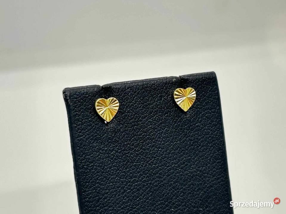 Nowe Złote Kolczyki pr 585 084g Elbląg sprzedam