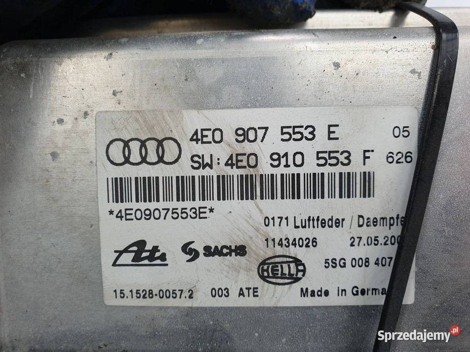 MODUŁ AUDI A8 D3 4E0907553E Lipno sprzedam