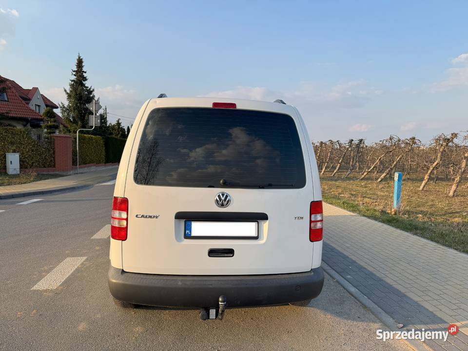 VW Caddy 16 TDI 5Osobowy Zarejestrowany w Polsce mazowieckie Grójec sprzedam