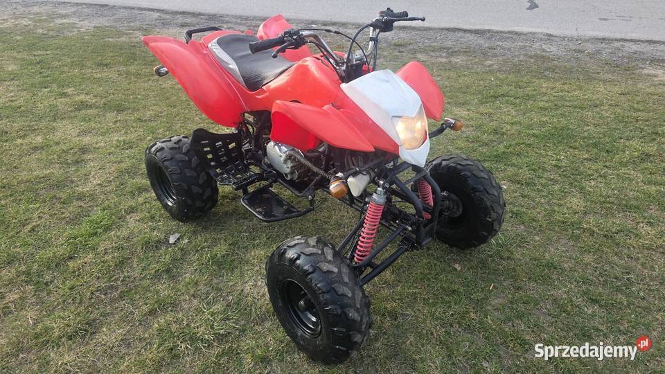 Bashan 200 xxl quad shinray czerowny atv spawny 225km