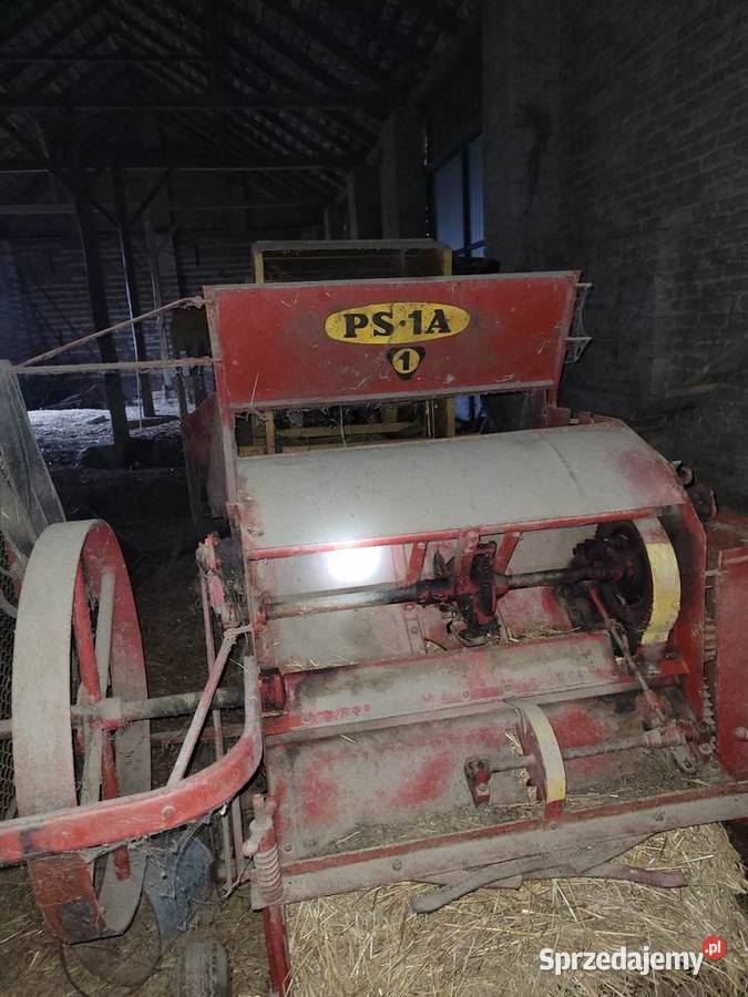 Młocarnia lubelka MZC4A z prasą 1A Turobin