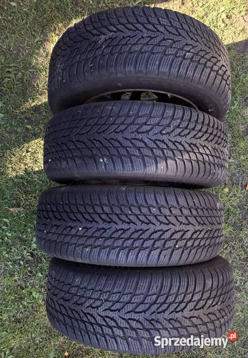 Koła opony zimowe 7 mm NOKIAN WR Snowproof 205 zima świętokrzyskie Krynki sprzedam