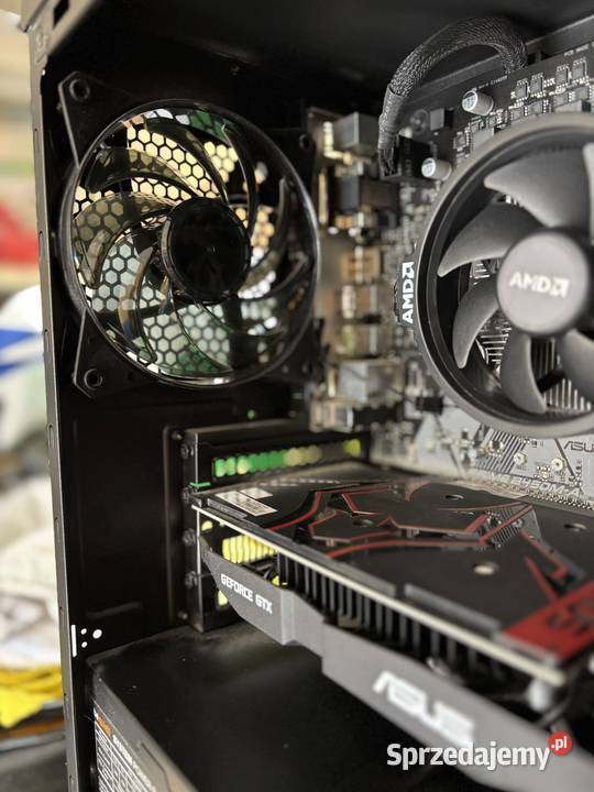 KOMPUTER RYZEN 5 2600 GTX 1050TI 16 GB RAM 2TB Świebodzice