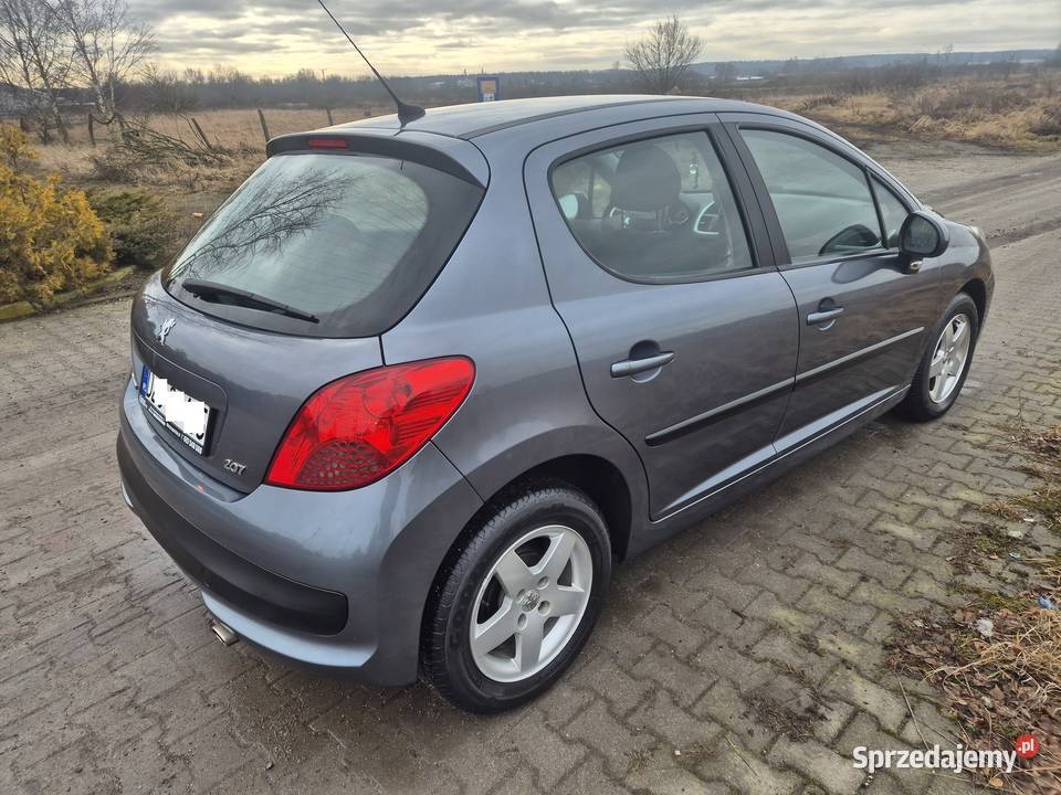 Peugeot 207 5Dzwiowy 2008 96 przebieg Zadbany dolnośląskie Legnica