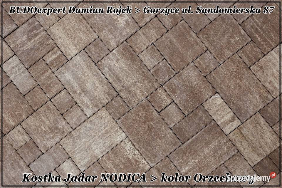 Nowoczesna kostka brukowa Jadar NODICA kolor podkarpackie Tarnobrzeg sprzedam
