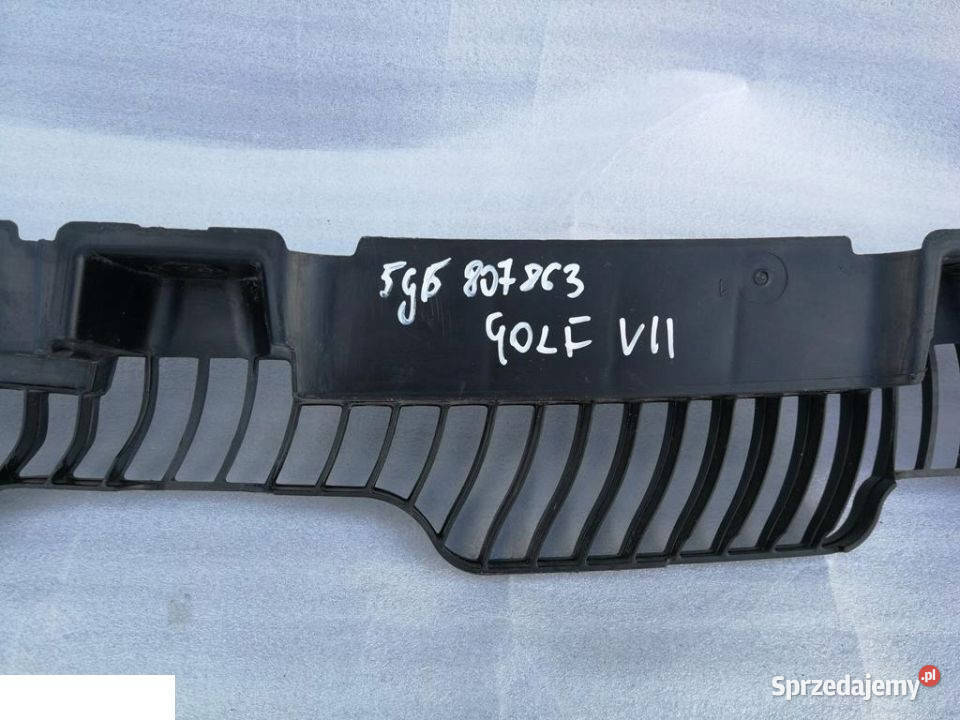 GOLF VII 7 MOCOWANIE ŚLIZG ZDERZAKA TYŁ lubelskie Kozubszczyzna
