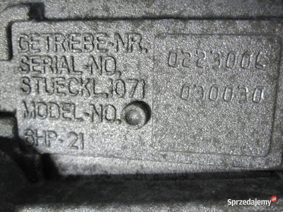 BMW 3 5 20 B N43B20AY 143 08r skrzynia automat Kielce