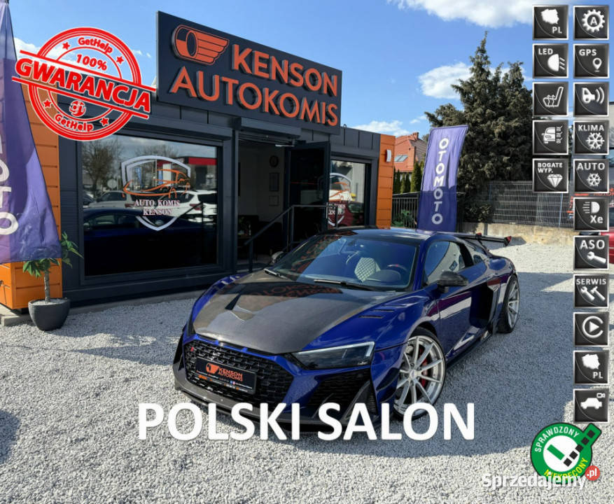 Audi R8 Coupe Doinwestowana Dużo CARBONU kujawsko-pomorskie Bydgoszcz