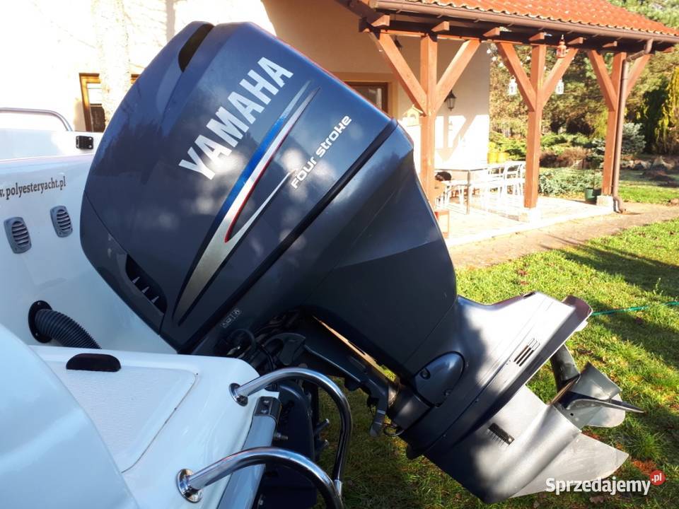 Motorówka yamaha 115 przyczepa Oborniki