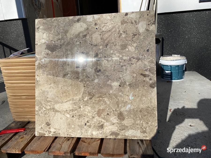 Płytka poler gres 60x60 Trawertino Lux Zakopane