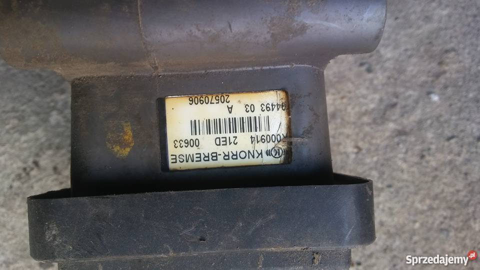 Zawór EBS VOLVO FH 20570906 Układ hamulcowy