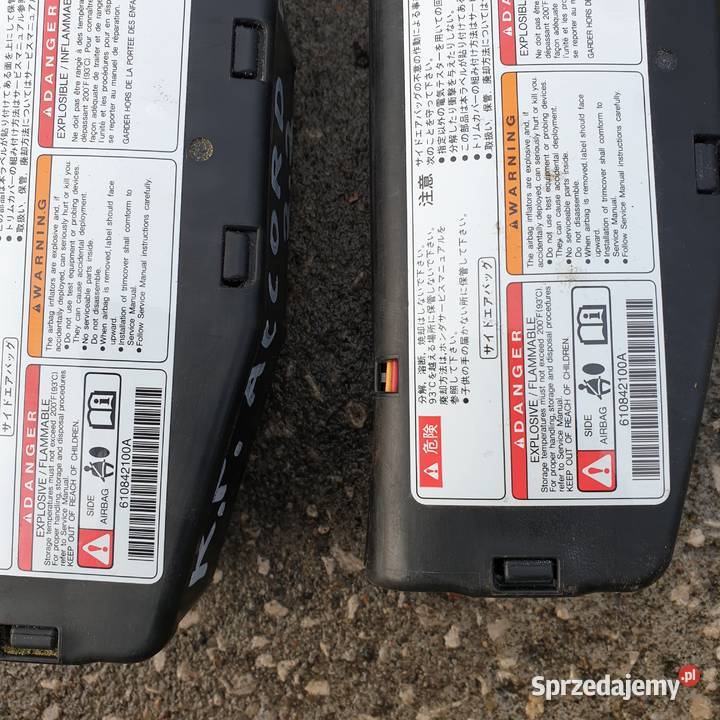 HONDA ACCORD VIII AIRBAG PODUSZKA FOTELA LEWA osobowe Łochowice