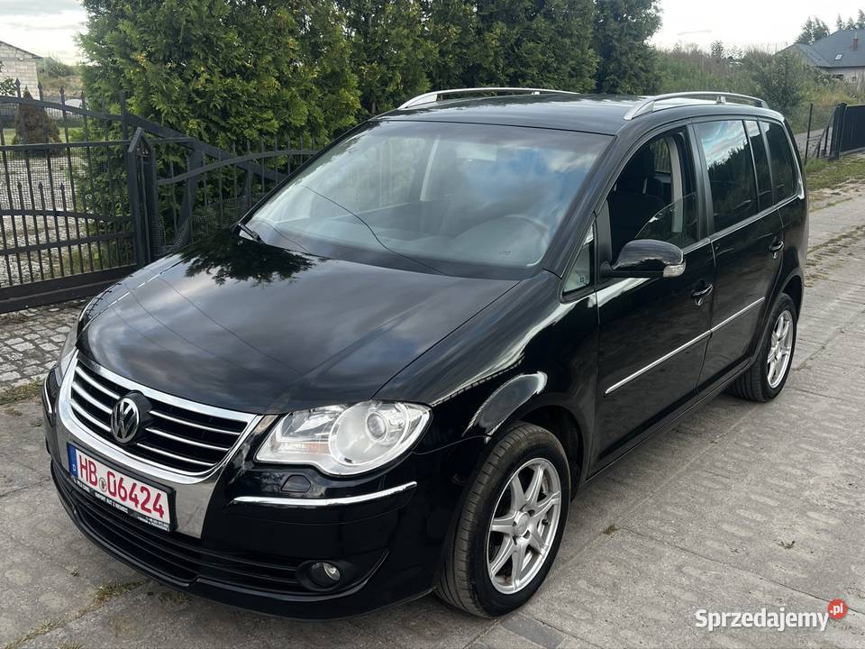 Volkswagen Touran Lift 20 TDI 170 DSG Ładny czujnik zmierzchu Starogard Gdański