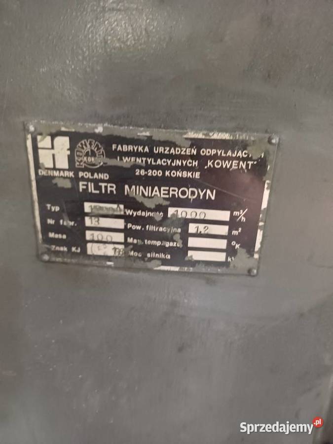 Filtr warsztatowy do szlifierek i innych Tuszyn