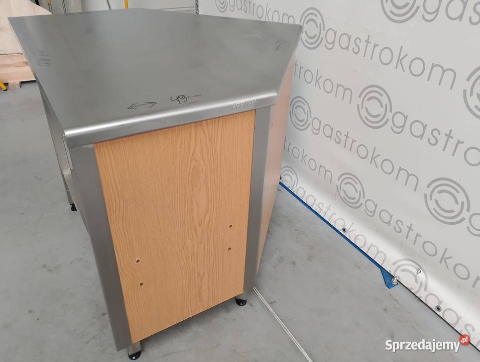 Stanowisko narożnikowe zabudowane 100x49x70 dolnośląskie Wrocław sprzedam