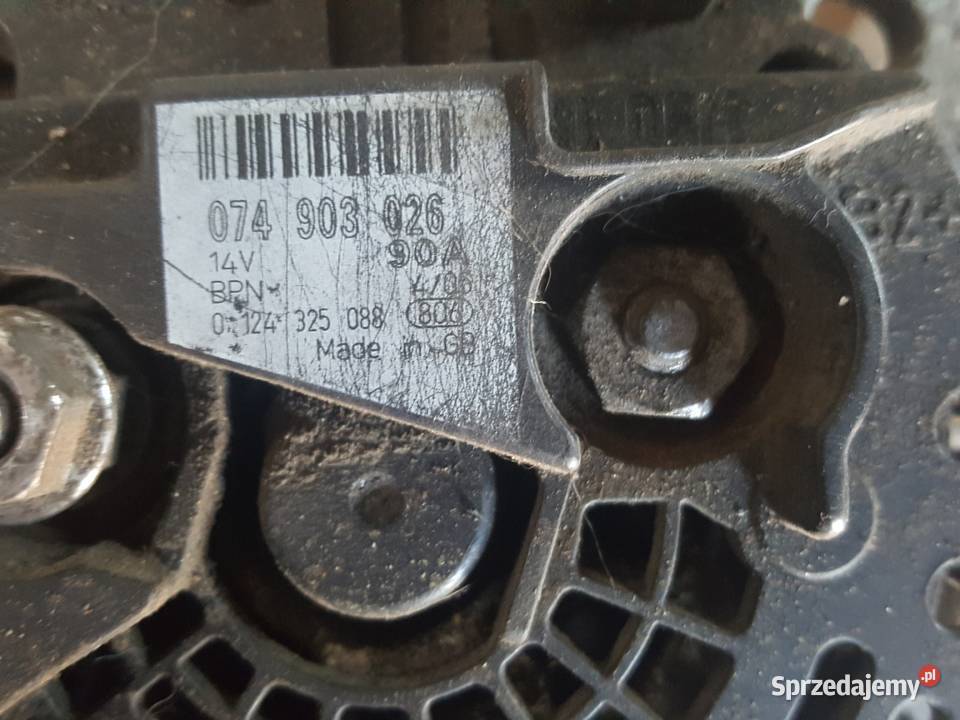 Alternator Vw Lt 28 TDI 90A BOSCH Gniewkowo