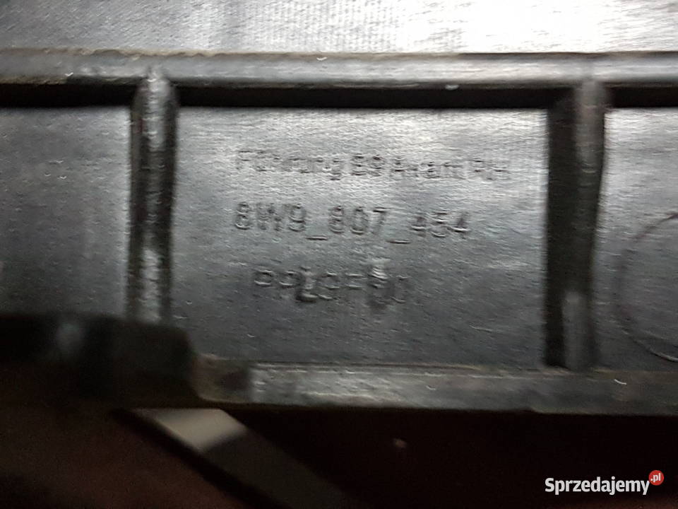 AUDI A4 B9 KOMBI SLIZG ZDERZAKA TYL 8W9807453 wielkopolskie Turek