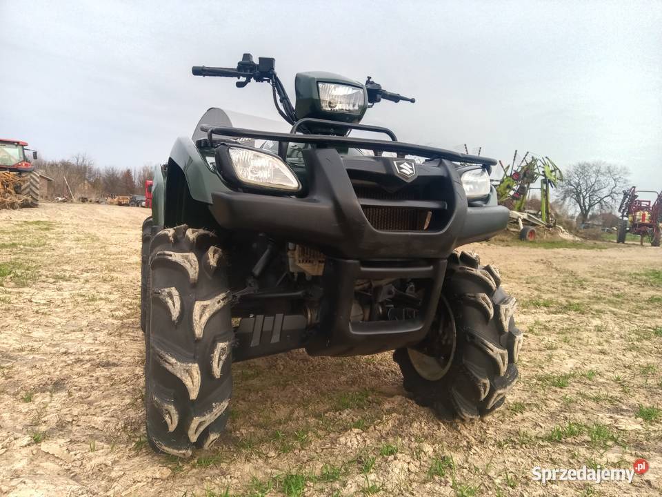 suzuki vinson 500 4x4 nowe opony transport sprzedam