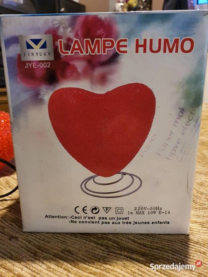 Lampka biurkowa w kształcie serca Poznań