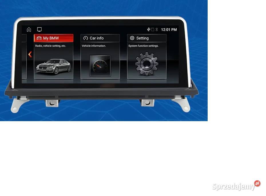 Radio Android 10 BMW X5 E70 X6 E71 wifi śląskie
