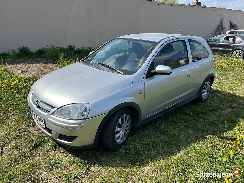 Opel Corsa C 12 2004r opłaty do listopada manualna Sokołów Podlaski