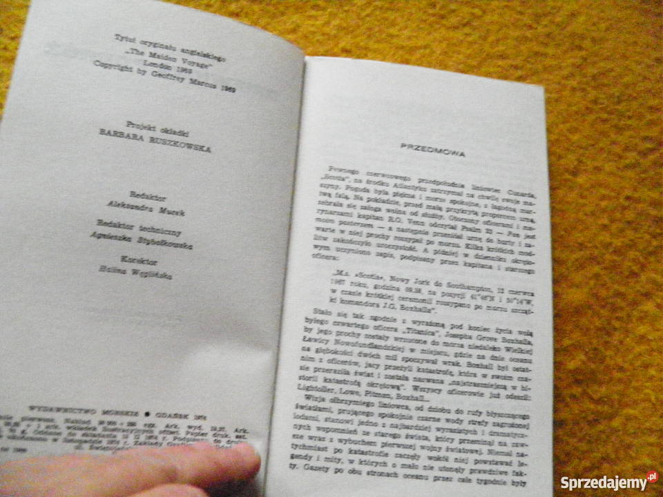 Geoffrey Marcus Dziewicza podróż Rok wydania 1974 Mińsk Mazowiecki