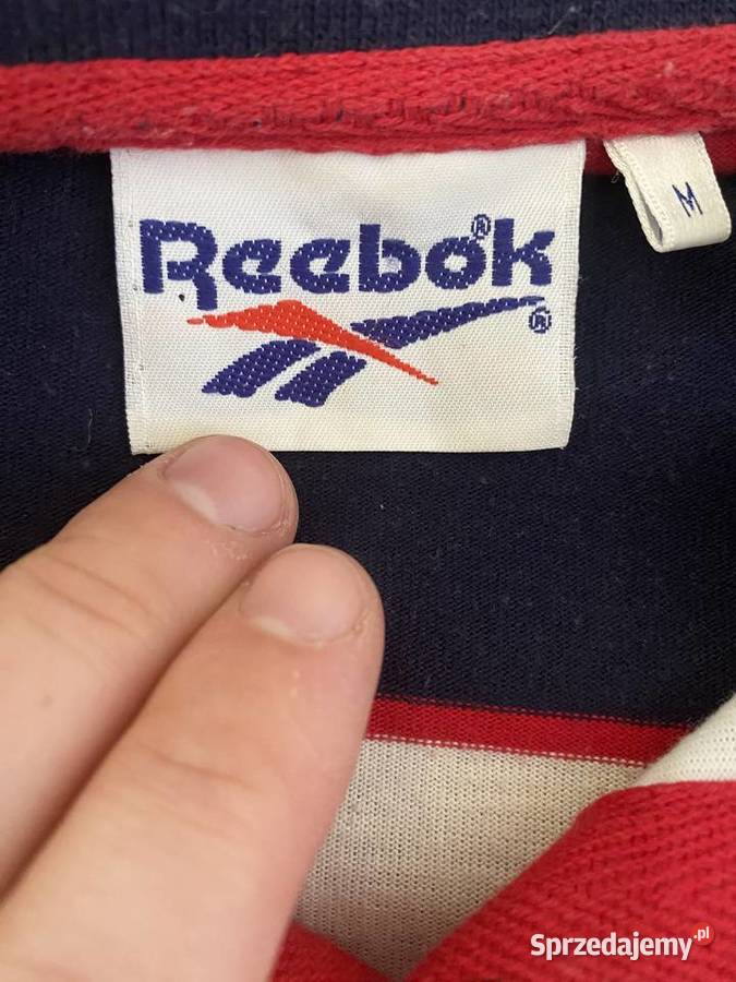 Vintage Koszulka polo REEBOK M OKAZJA Zamość sprzedam