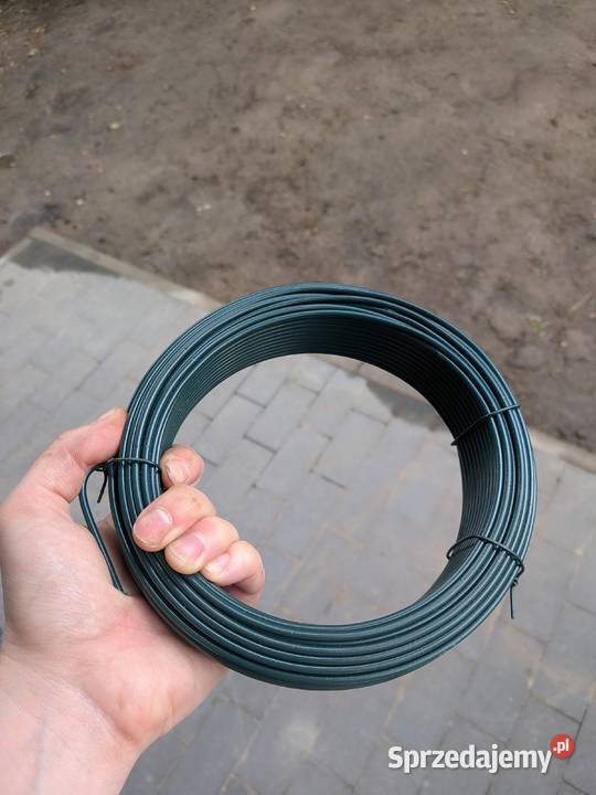 NOWE ogrodzenie ogrodowe PVC vidaXL 8 m drut sprzedam