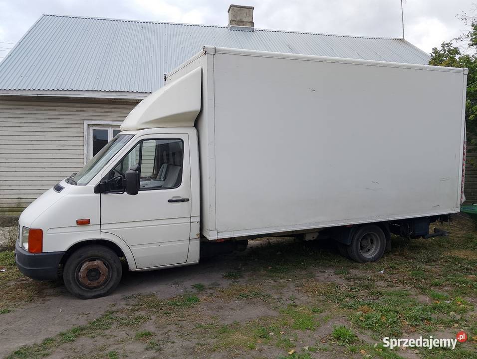 VW LT46 kontener z windą 28 TDI 130 do 35T Piotrków Trybunalski