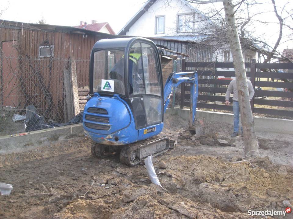 GRAINBUD Usługi Minikoparką Kraków Tarnów usługa