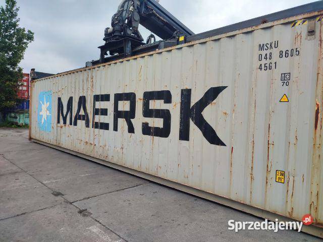 Kontener morski magazynowy 40 DVHC 12 metrowy Magazynowanie Janów Lubelski sprzedam