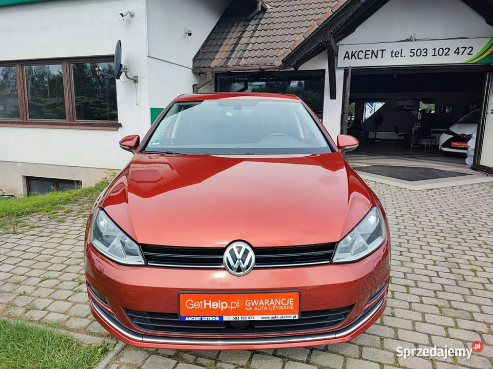 Volkswagen Golf Golf VII 14 TSI Lounge DSG VII podgrzewane fotele Motoryzacja Ustroń sprzedam