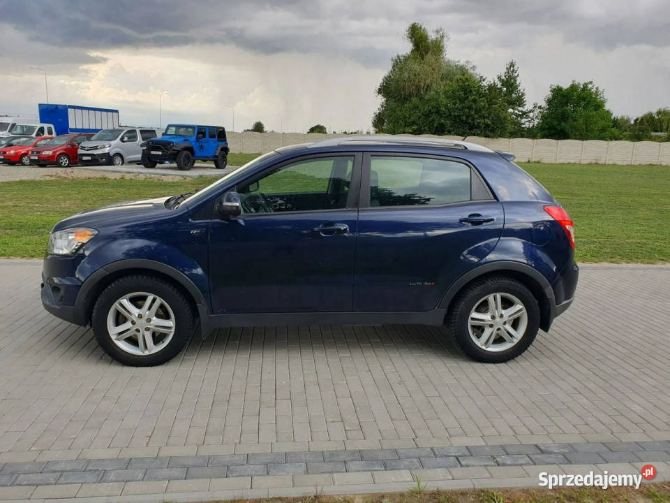 SsangYong Korando D20t Awd 4x4 Lift 2015r światła przeciwmgielne Strobice