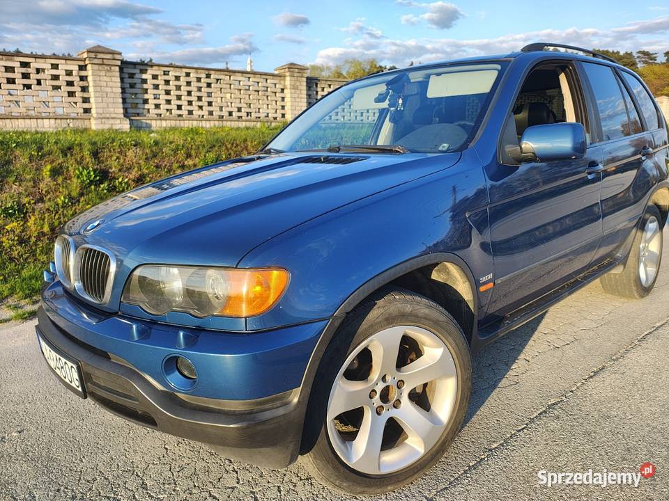 BMW X5 E53 4x4 30i LPG Hak xenon sportsitze elektrochrom. lusterko wst. X5 Jędrzejów sprzedam