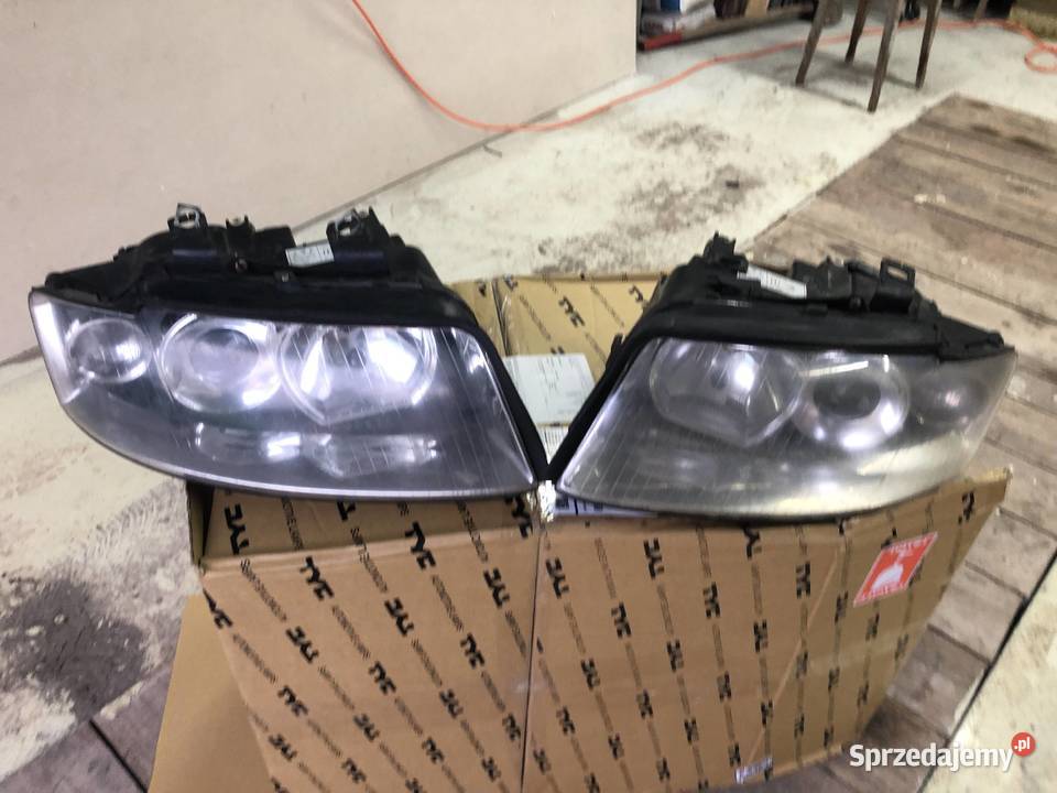 Reflektory Lampy Przednie Audi A4 B6 Części samochodowe Kamionki