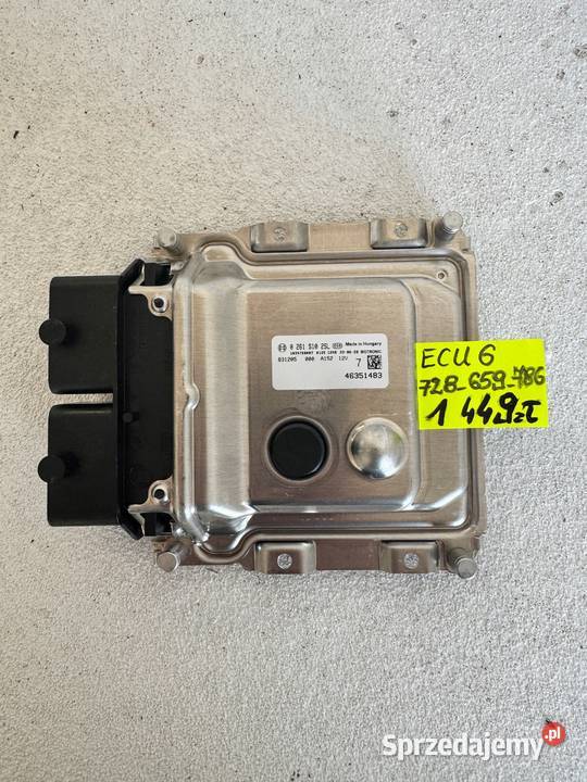 KOMPUTER STEROWNIK SILNIKA ECU FIAT 500 14 Warszawa