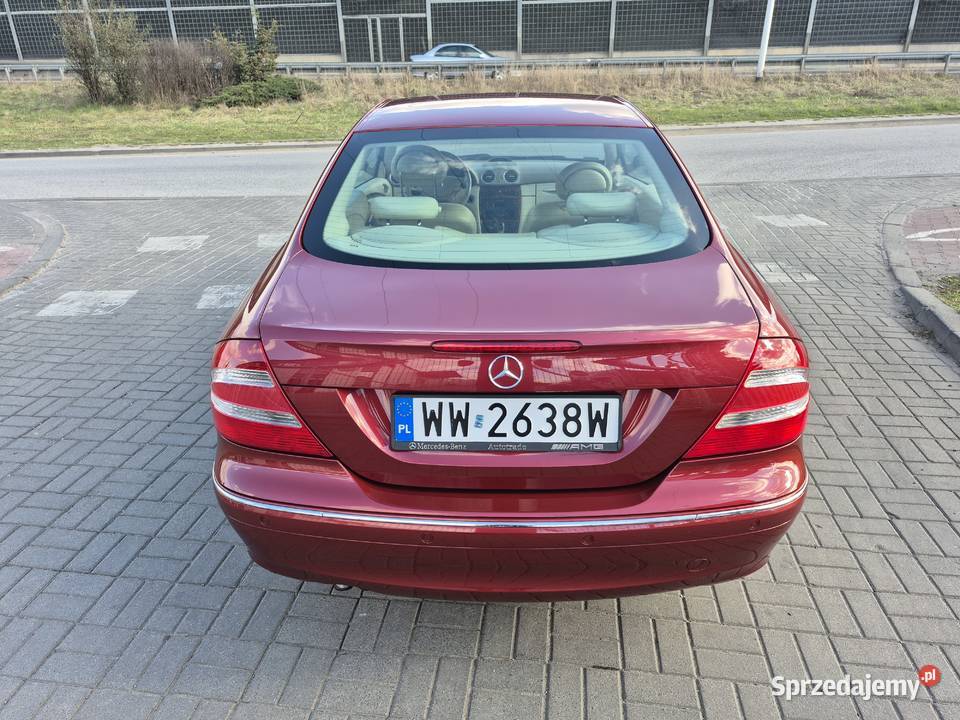 Mercedes CLK 240 piekny Warszawa