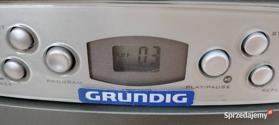 Kultowy Boombox GRUNDIG Stan Idealny CDRadioUBS Wąbrzeźno sprzedam